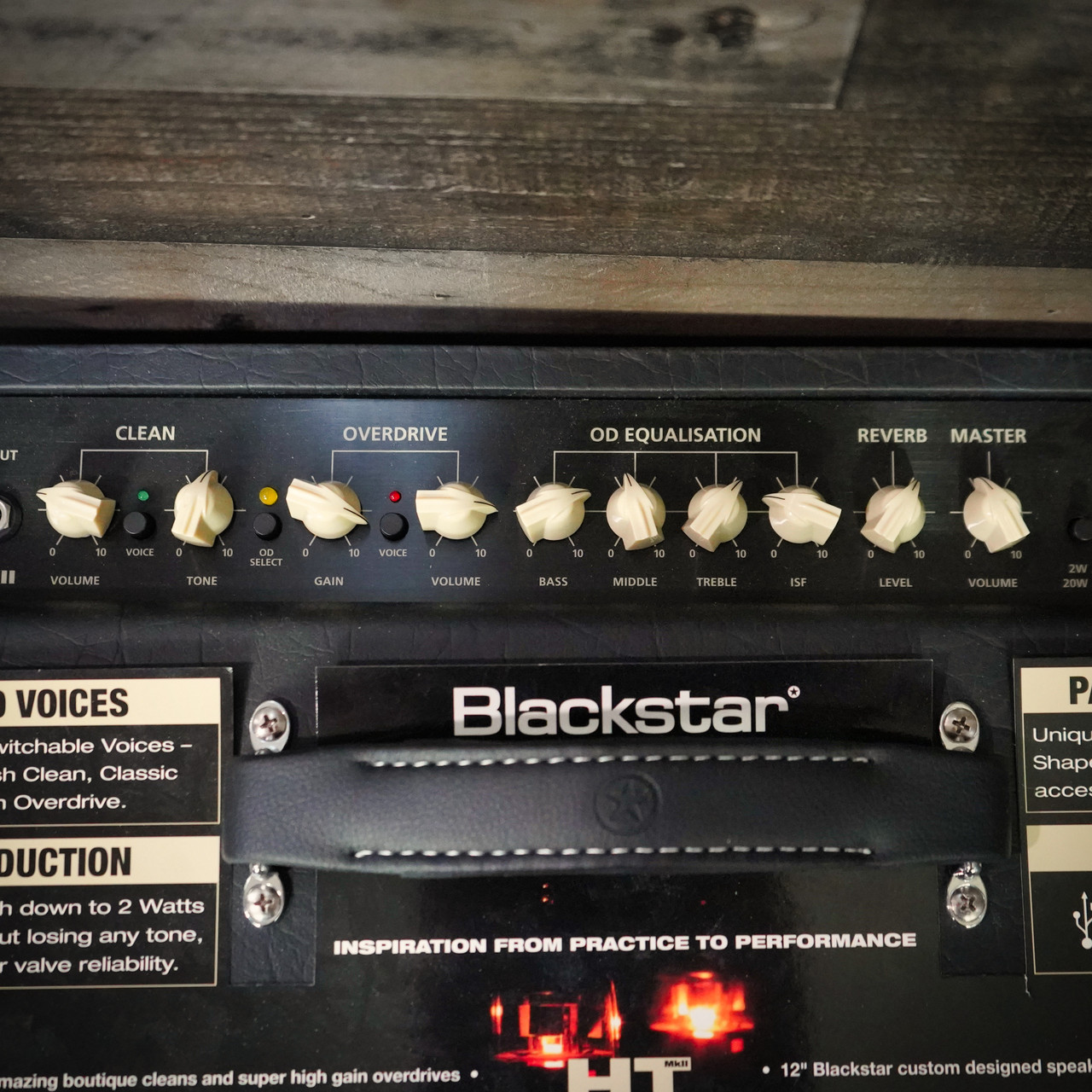 Used Blackstar HT-20R MkII 20W 1x12 Tube Combo Guitar Amp Black