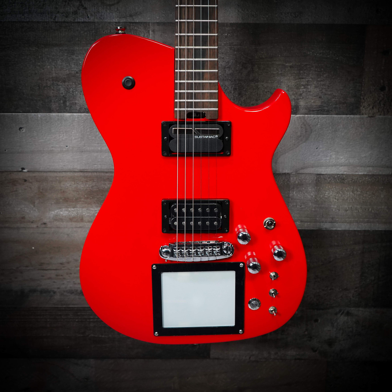 Cort Manson Matte Red Custom Electric Guitar w/Sustainiac and XY Pad