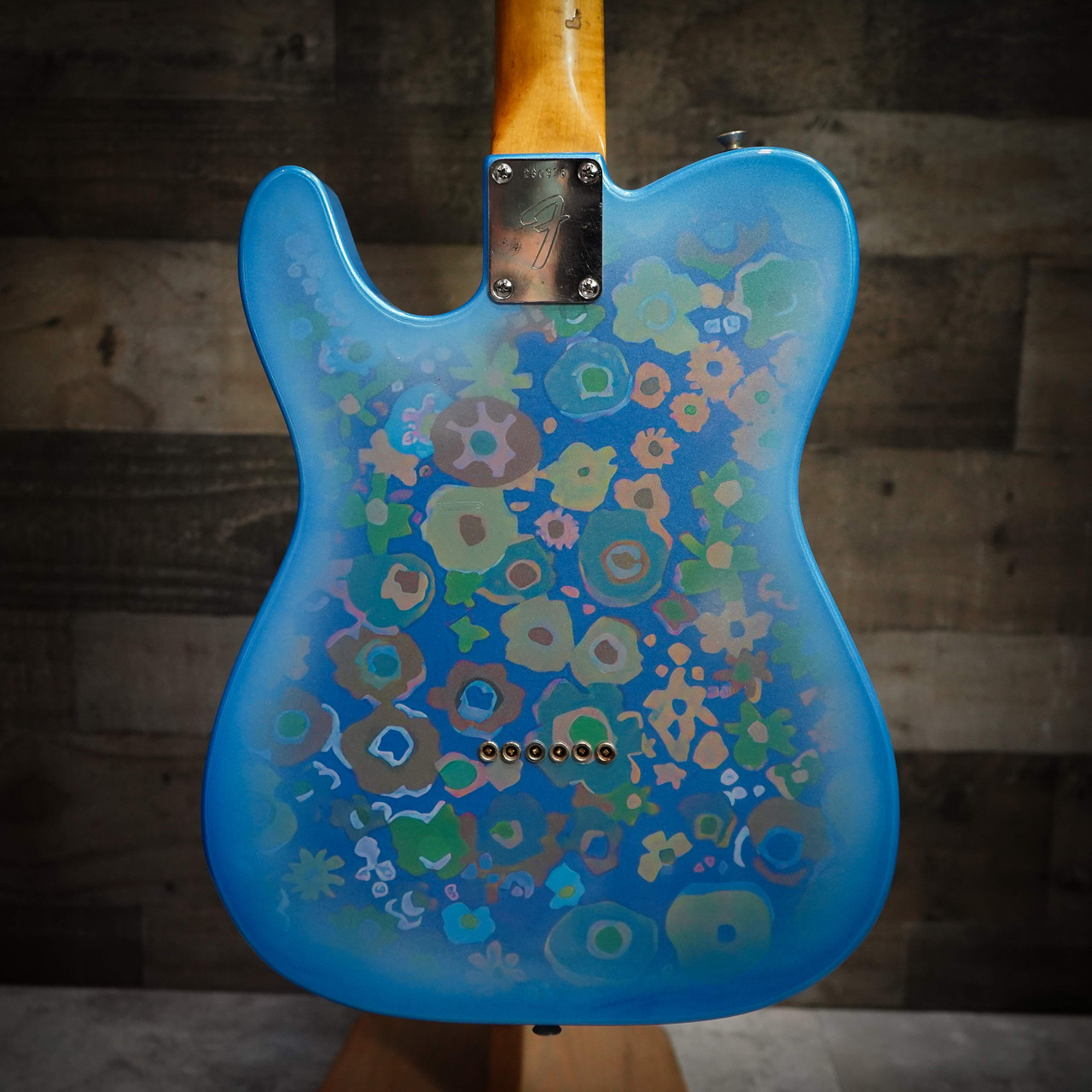 Fender Original 1968 Blue Flower Electric Guitar (Refinished) 