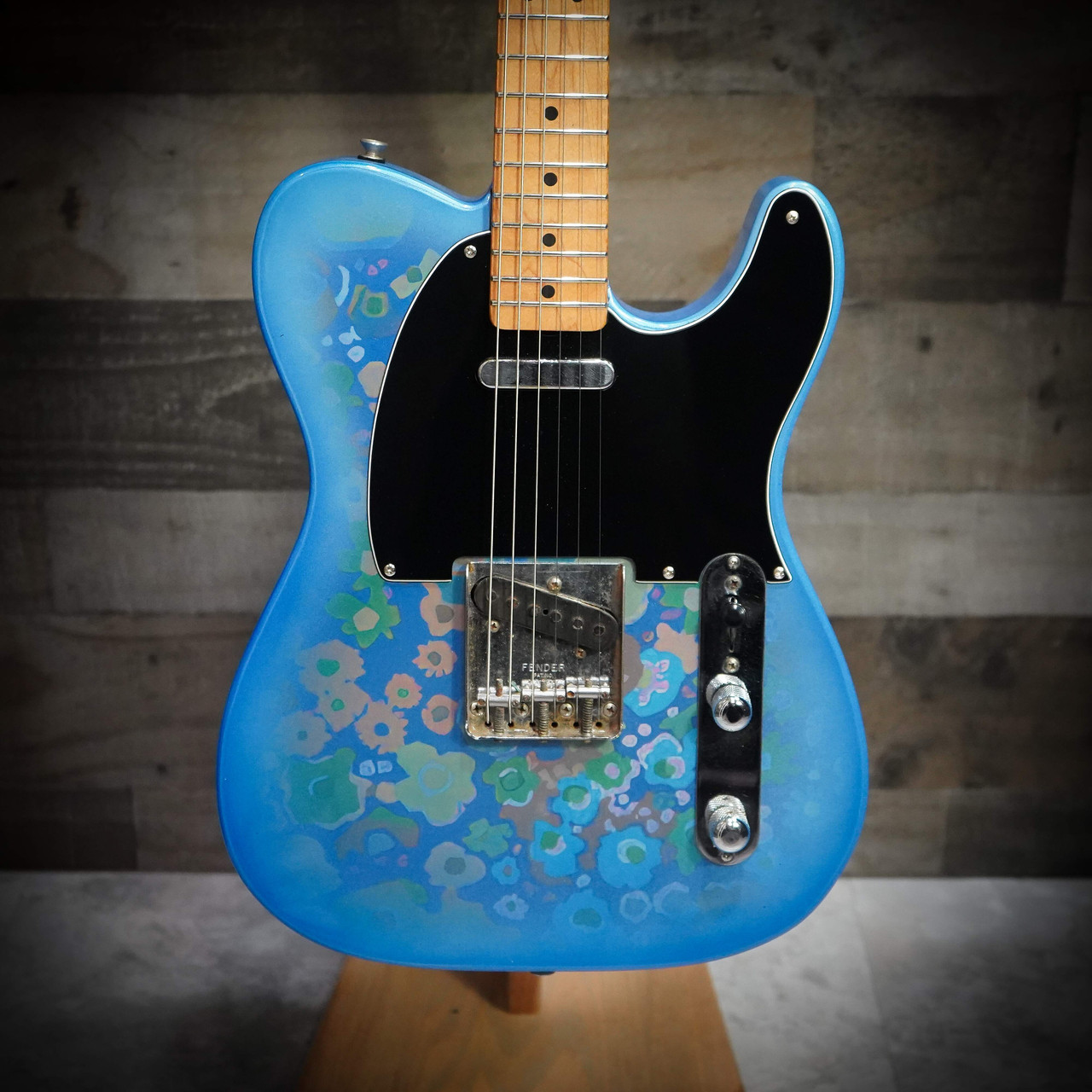 Fender Telecaster Original 1968 Blue Flower Electric Guitar (Refinished) 