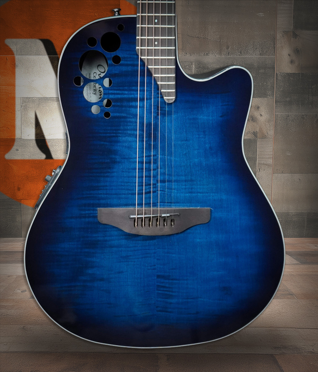 Ovation E-Acoustic Guitar Celebrity Elite Plus Mid Cutaway