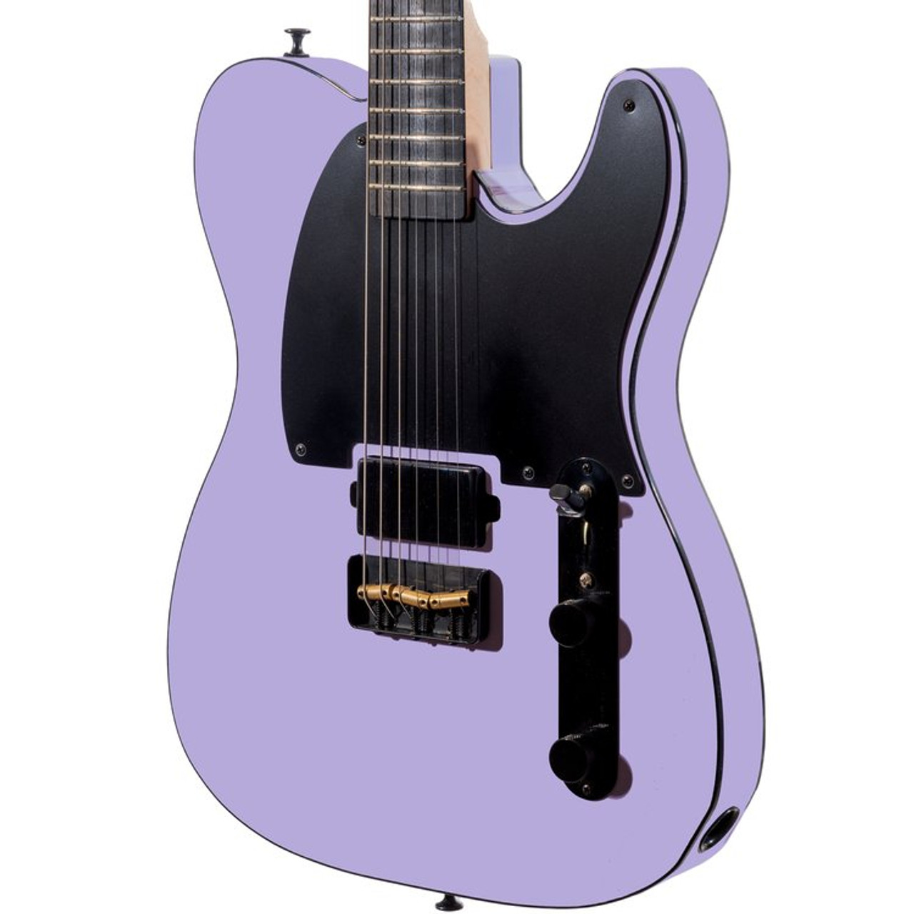 Doubleday Lilac Broadwing T-Style Electric Guitar