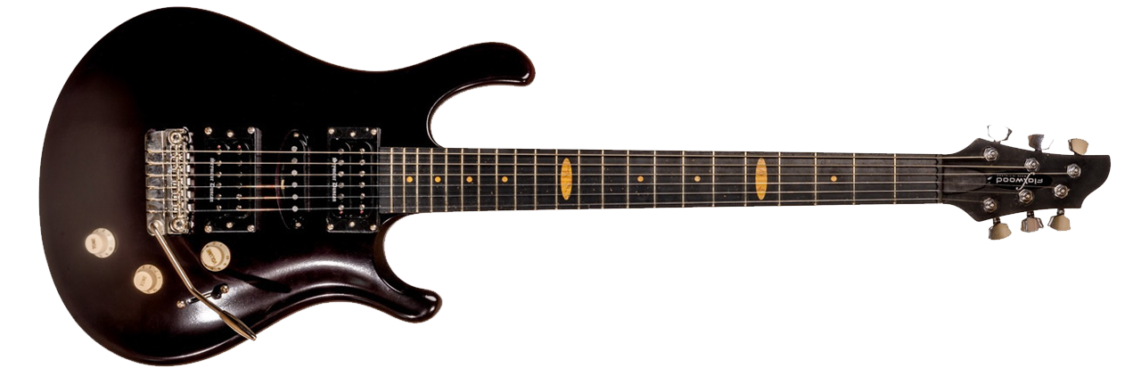 Flaxwood Voima Plum Dark Red Electric Guitar | Musician Madness