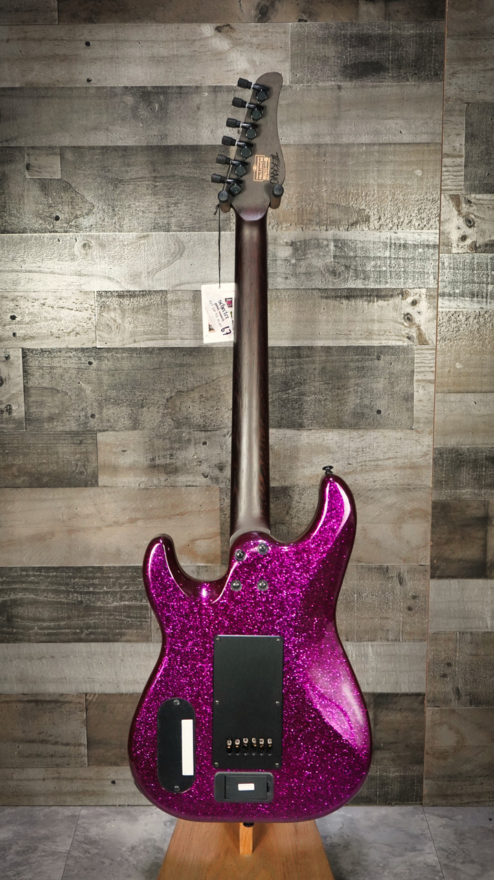 Schecter Daniel HaniÃƒÅ¸ Danskimo-6 Purple Sparkle Electric Guitar