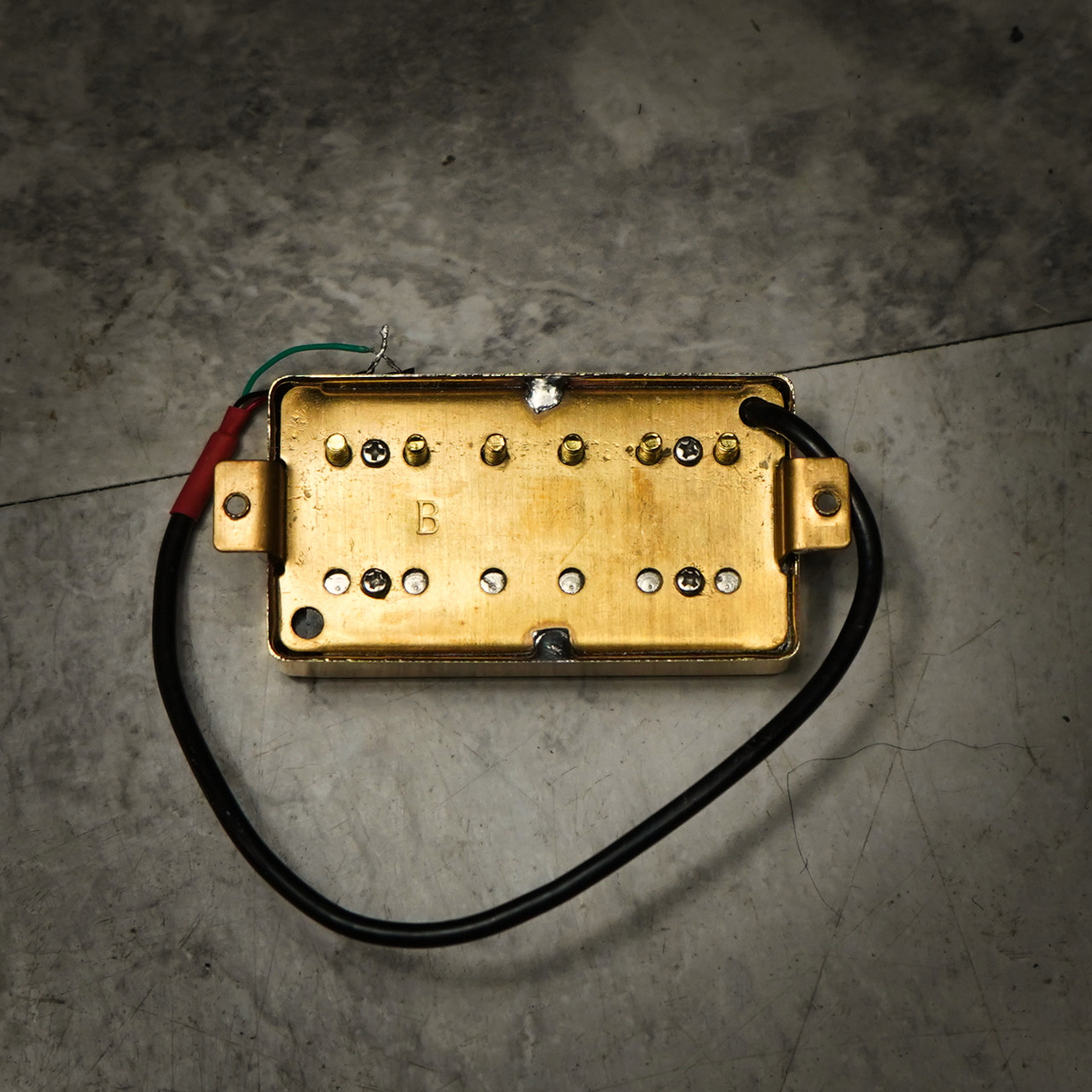 Used P.A.F Style Humbucker Pickup with Gold Chrome Cover