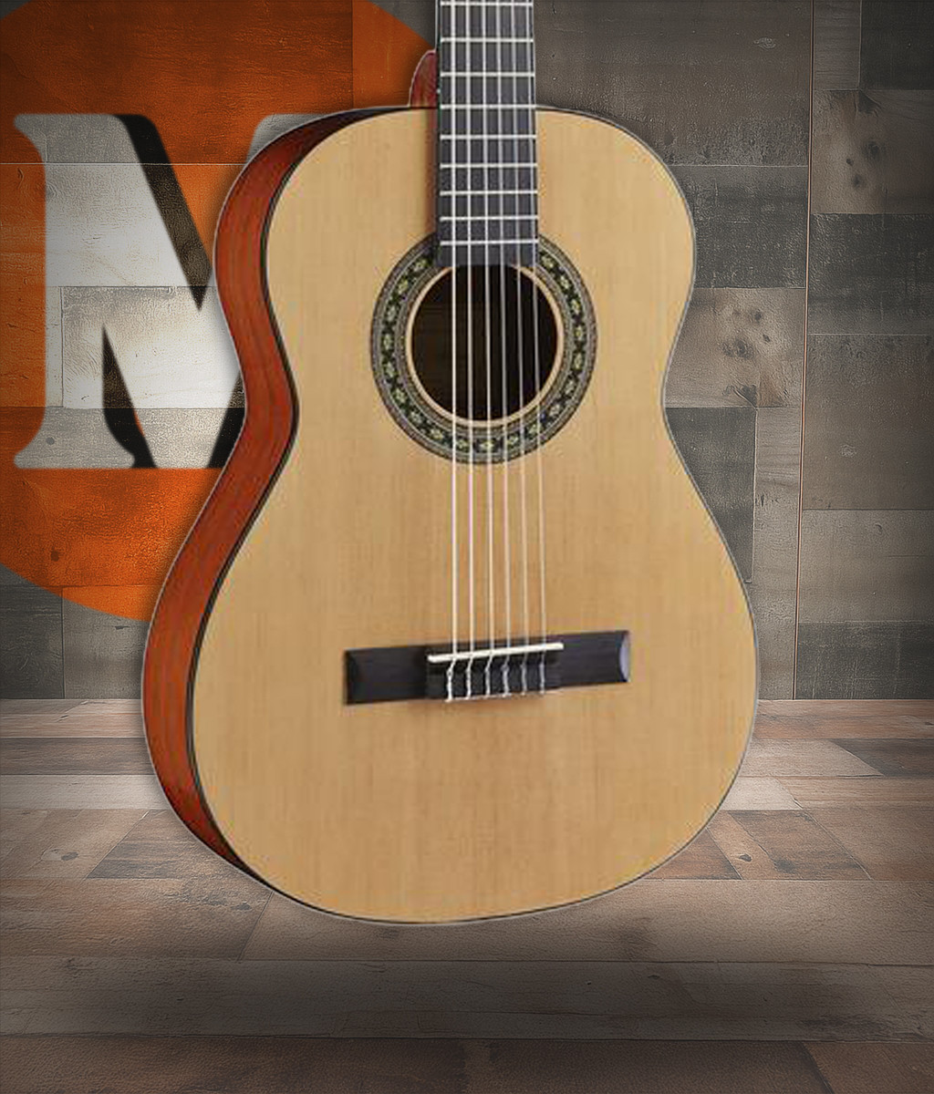 Austin AC334N Classical Guitar - 3/4 Size Natural (AC334N) | Musician Madness