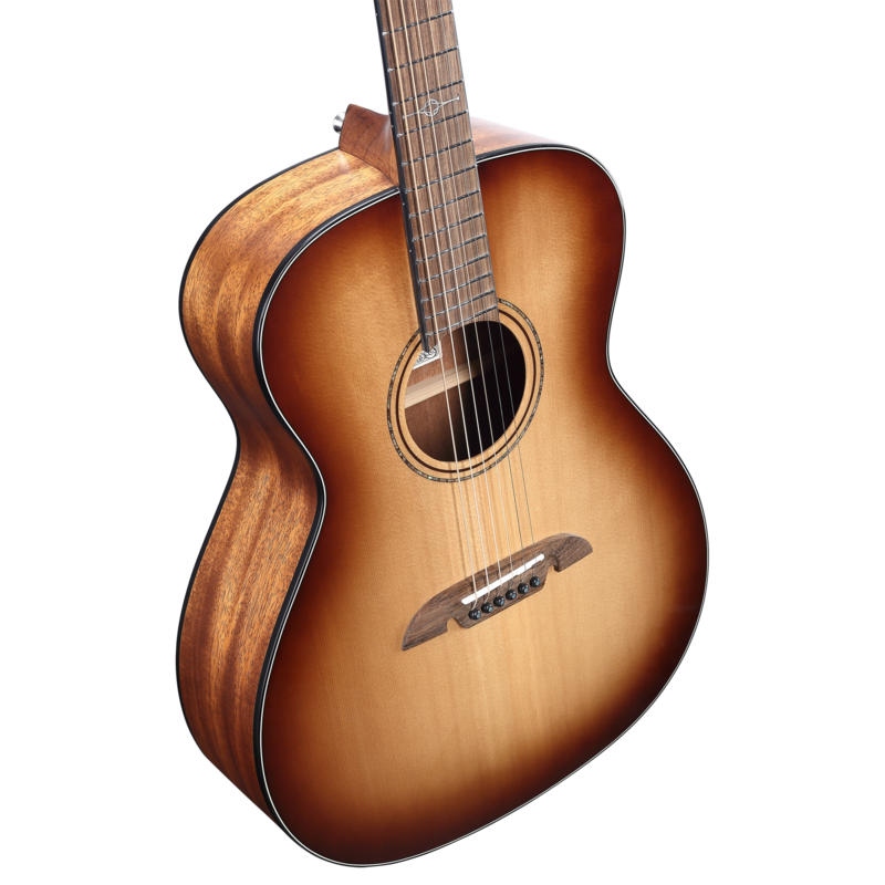 The Alvarez Artist AG60 Shadowburst Grand Auditorium (AG60_Shadowburst) features a solid spruce top paired with mahogany back and sides for clear, balanced tone with strong projection. Its comfortable Grand Auditorium body shape suits fingerstyle, strumming, and mixed playing styles, while the Shadowburst finish adds a premium visual appeal. Built with Artist Series craftsmanship, it provides reliable performance for students, hobbyists, and live players.