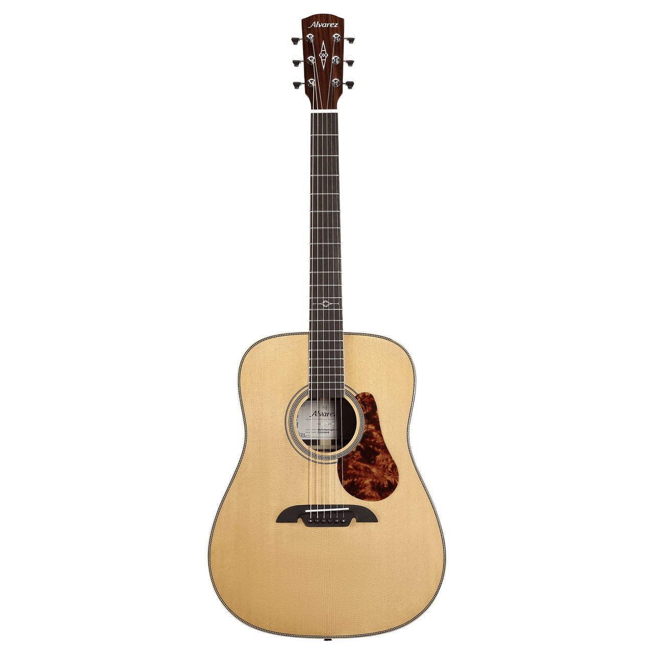 Alvarez Masterworks MD70 Herringbone  Dreadnought Acoustic Guitar (MD70) | Musician Madness