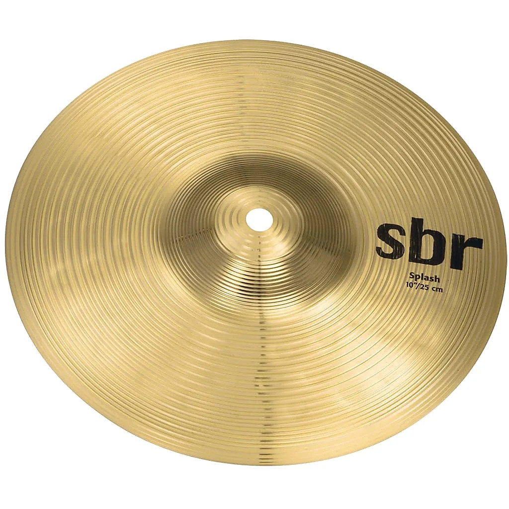 Sabian SBR 10" Splash Cymbal - Front View