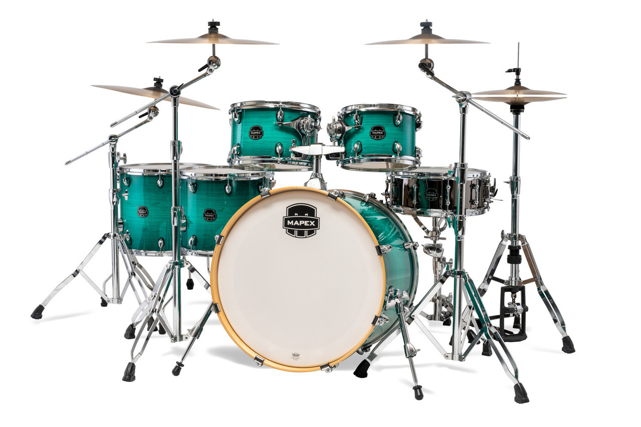 Mapex Armory Series Studioease Shell Pack - Jade Stone Burst (AR628SFUVJO) | Musician Madness