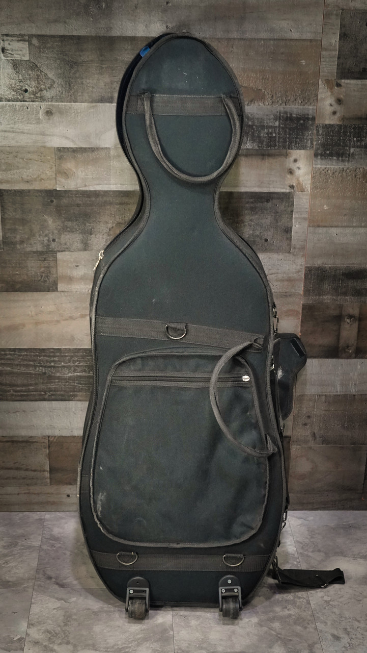 Shop the Carlo Robelli 255 Core Academy 1/2 Cello Outfit – Used w/ Case at Musician Madness. Great for students, fully functional, excellent value.