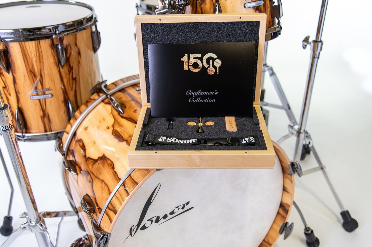 Sonor Craftsmen's Collection Vintage African Marble Shell Set (CVT-420-WBAFM) | Musician Madness