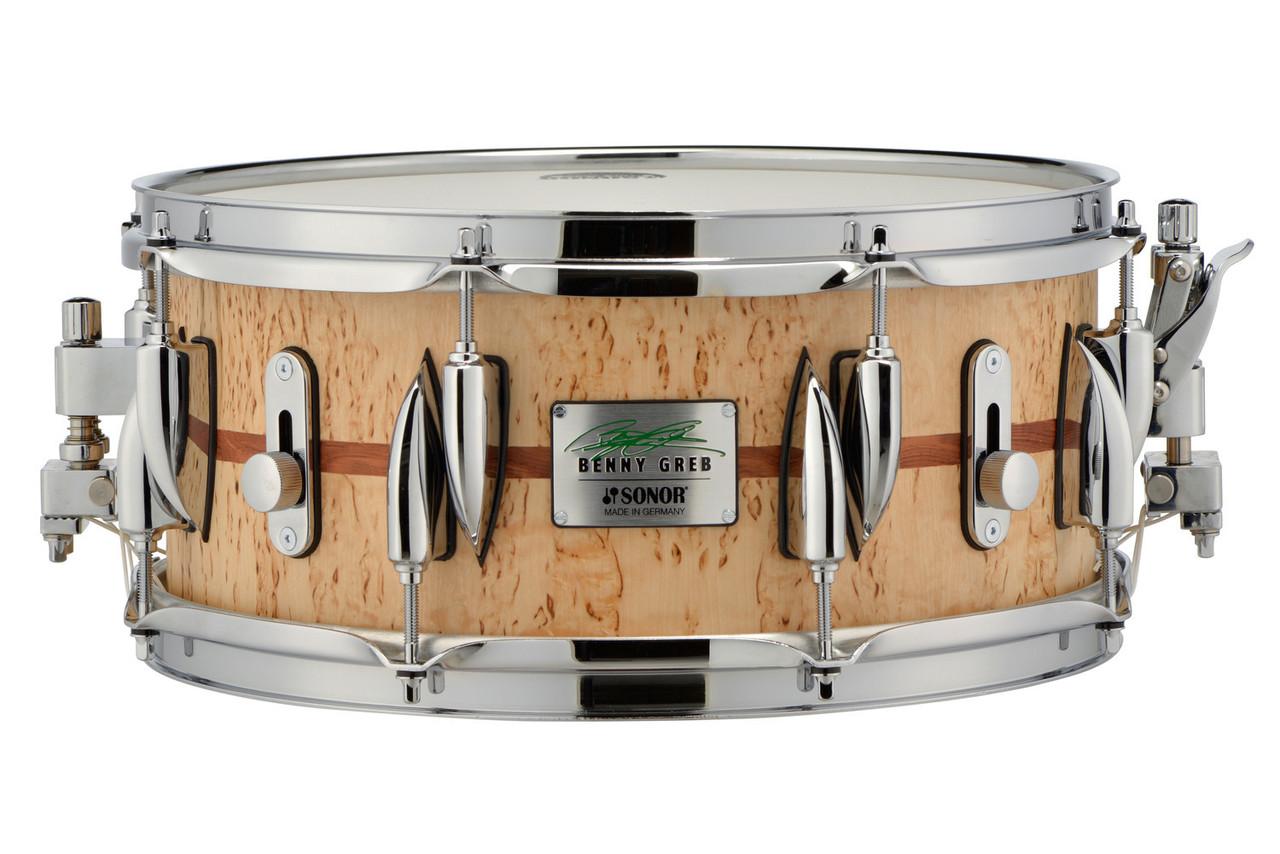 Sonor Benny Greb 2.0 Signature Snare Drum 13 In.x 5.75 In.Beech (SSD-130575-BGSDW2) | Musician Madness