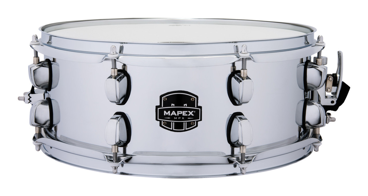 Mapex MPX 14X5.5 In. Steel Shell Snare Drum - Steel (MPNST4551CN) | Musician Madness