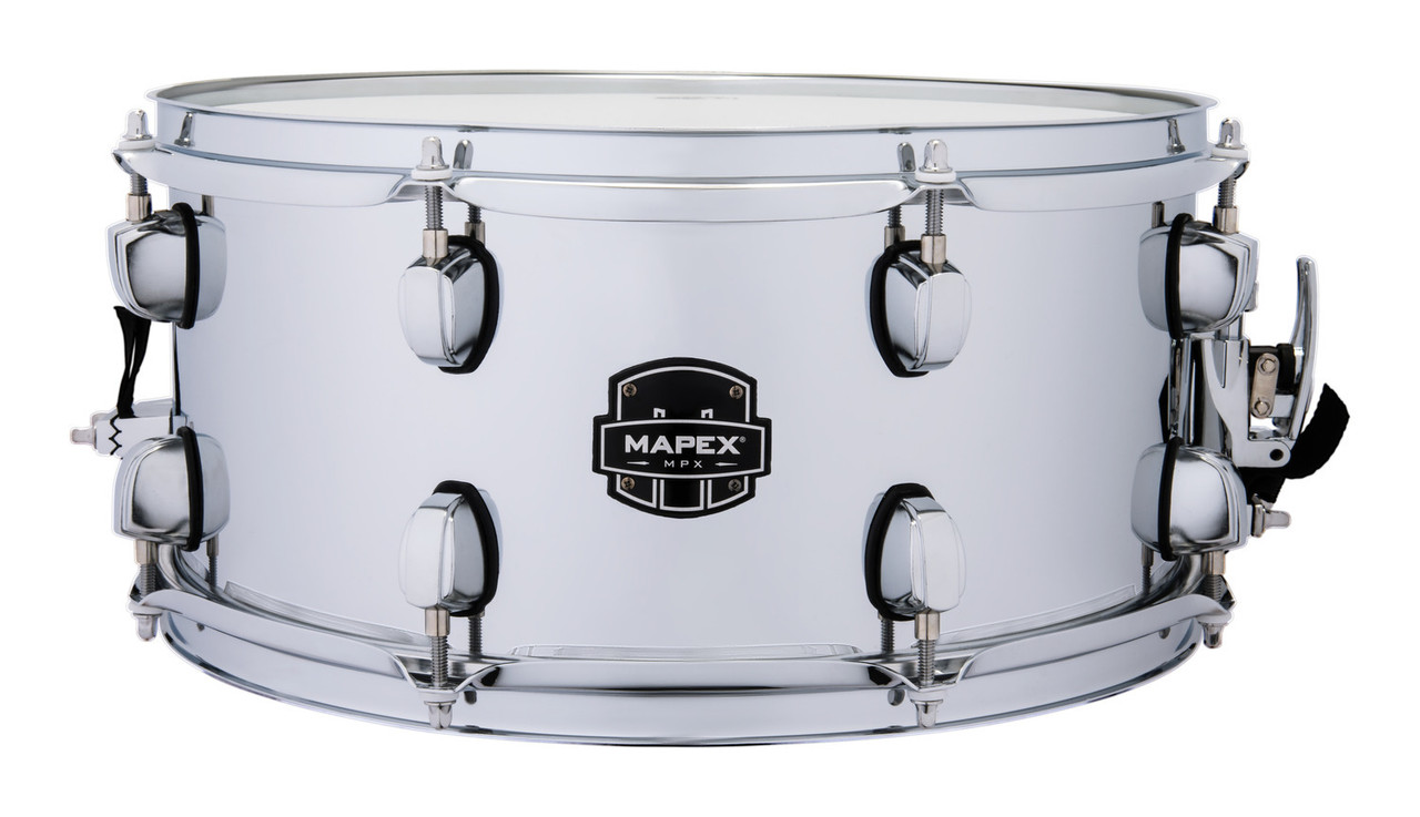 Mapex MPX 14x6.5 In. Steel Shell Snare Drum - Steel (MPNST4651CN) | Musician Madness