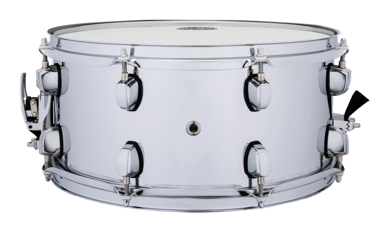 The Mapex MPX 14x6.5 Steel Shell Snare Drum delivers bright, cutting tone and reliable performance â€” ideal for rock, jazz, and studio use. Shop Musician Madness.