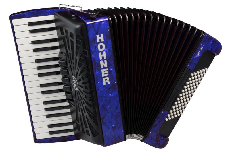 Add style and sound to your performance with the Hohner Bravo III 72 Pearl Dark Blue AccordionÃ¢â‚¬â€premium tone and German design. Shop Musician Madness today!