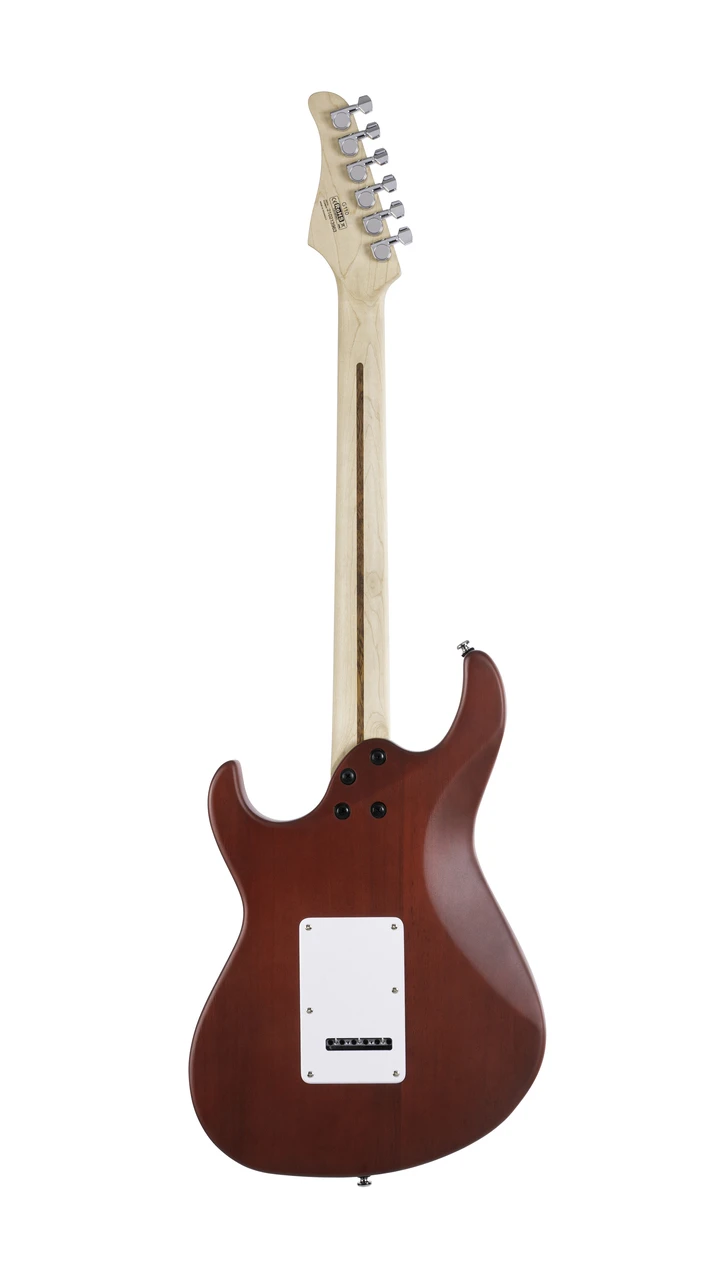 Cort G Series Cutaway Electric Guitar in Open Pore Black Cherry finish â€“ double-cutaway body with versatile pickups, lightweight design, and sleek contoured top