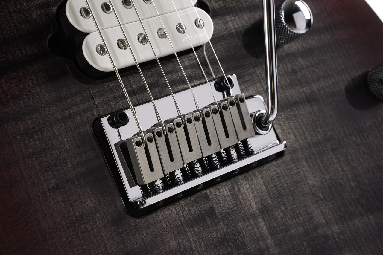 Cort X Series Duality II Double Cutaway Electric Guitar in Lava Burst finish – flamed maple top with Seymour Duncan pickups and modern contoured body design