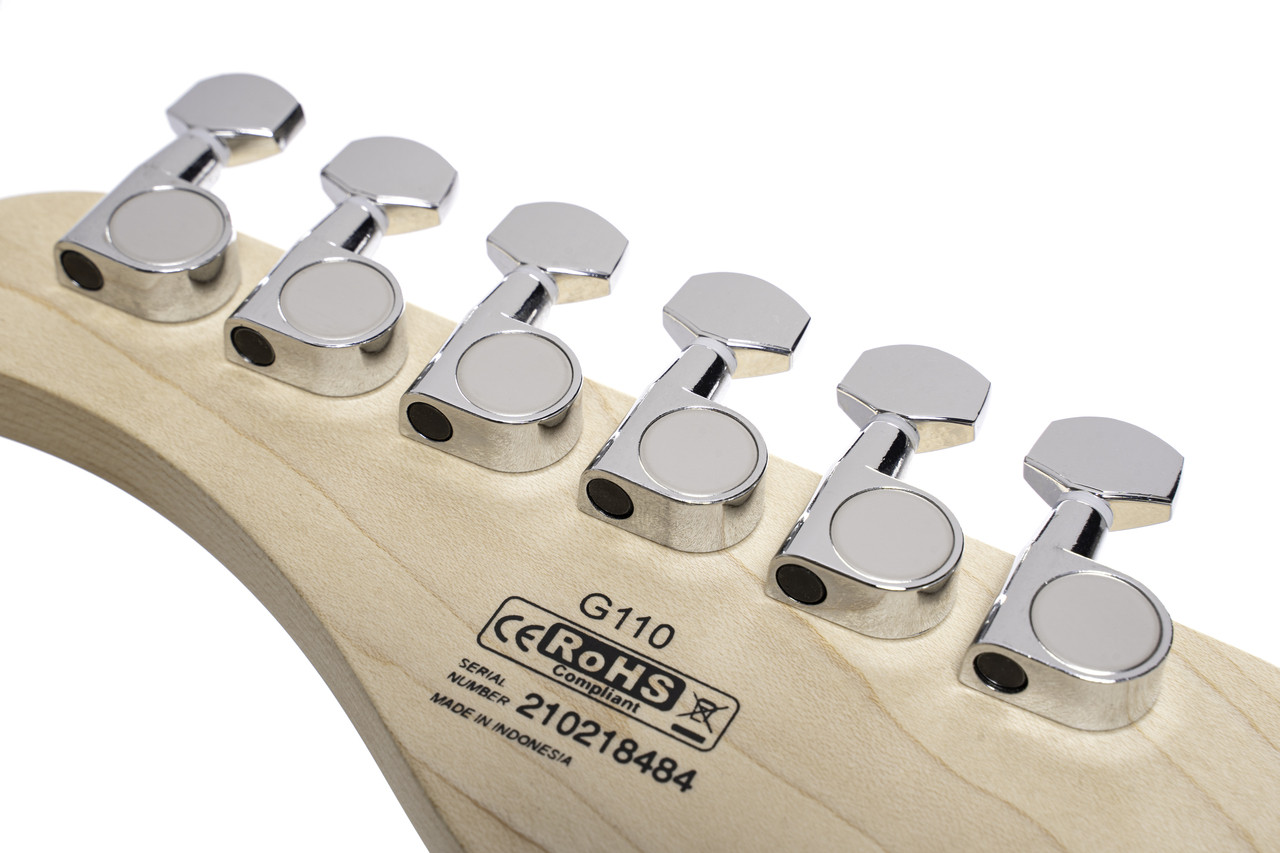 Cort G Series Double Cutaway Electric Guitar in Open Pore Sunburst finish – solid-body design with versatile pickups, smooth neck, and lightweight contoured body