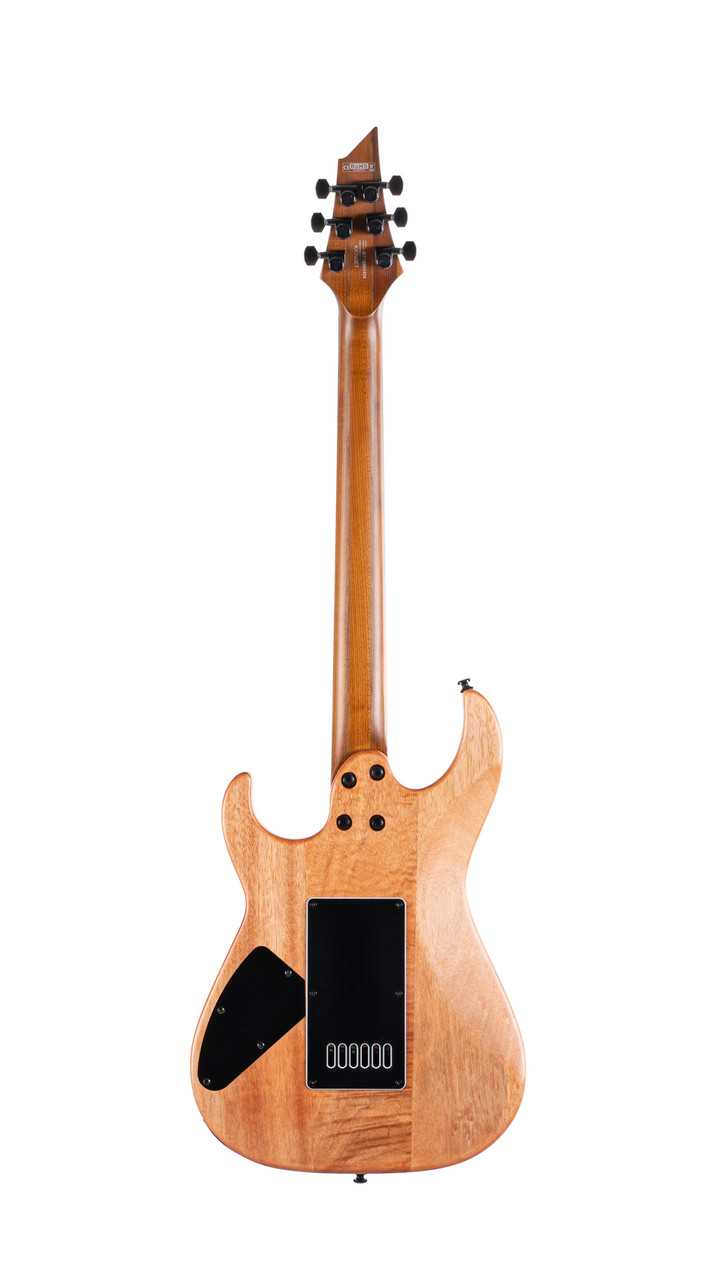 美品 Cort KX700 Evertune Seymour Duncan Cort KX Series Evertune Electric Guitar - Open Pore Black