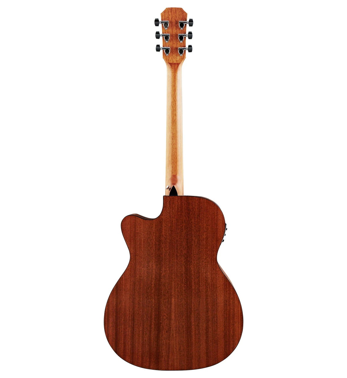 Austin AA25OSEC Acoustic/Electric Orchestra Guitar in Satin Natural finish â€“ cutaway body design with onboard electronics and classic acoustic styling