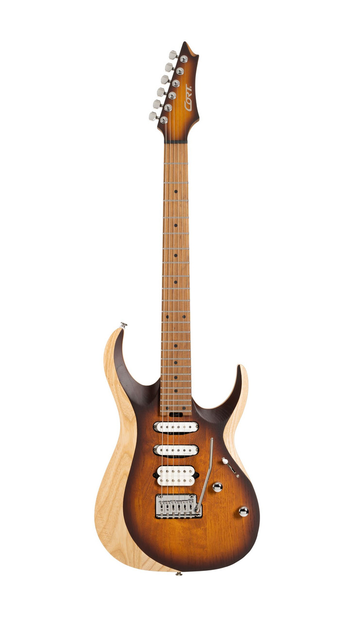 Cort X700 Triality Electric Guitar - Open Pore Vintage Burst | Musician Madness
