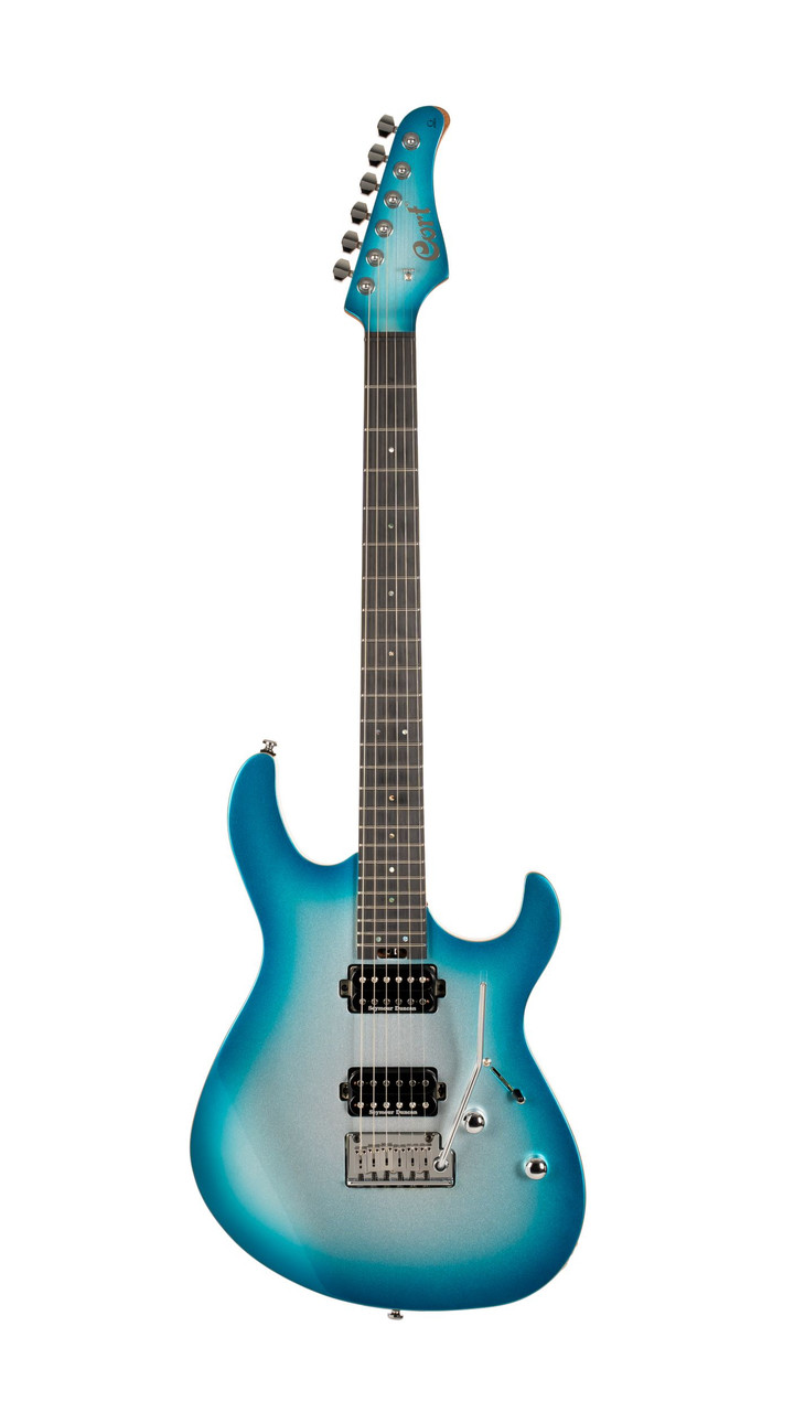 Cort G300 Glam Double Cutaway Electric Guitar - Polar Ice Metallic | Musician Madness