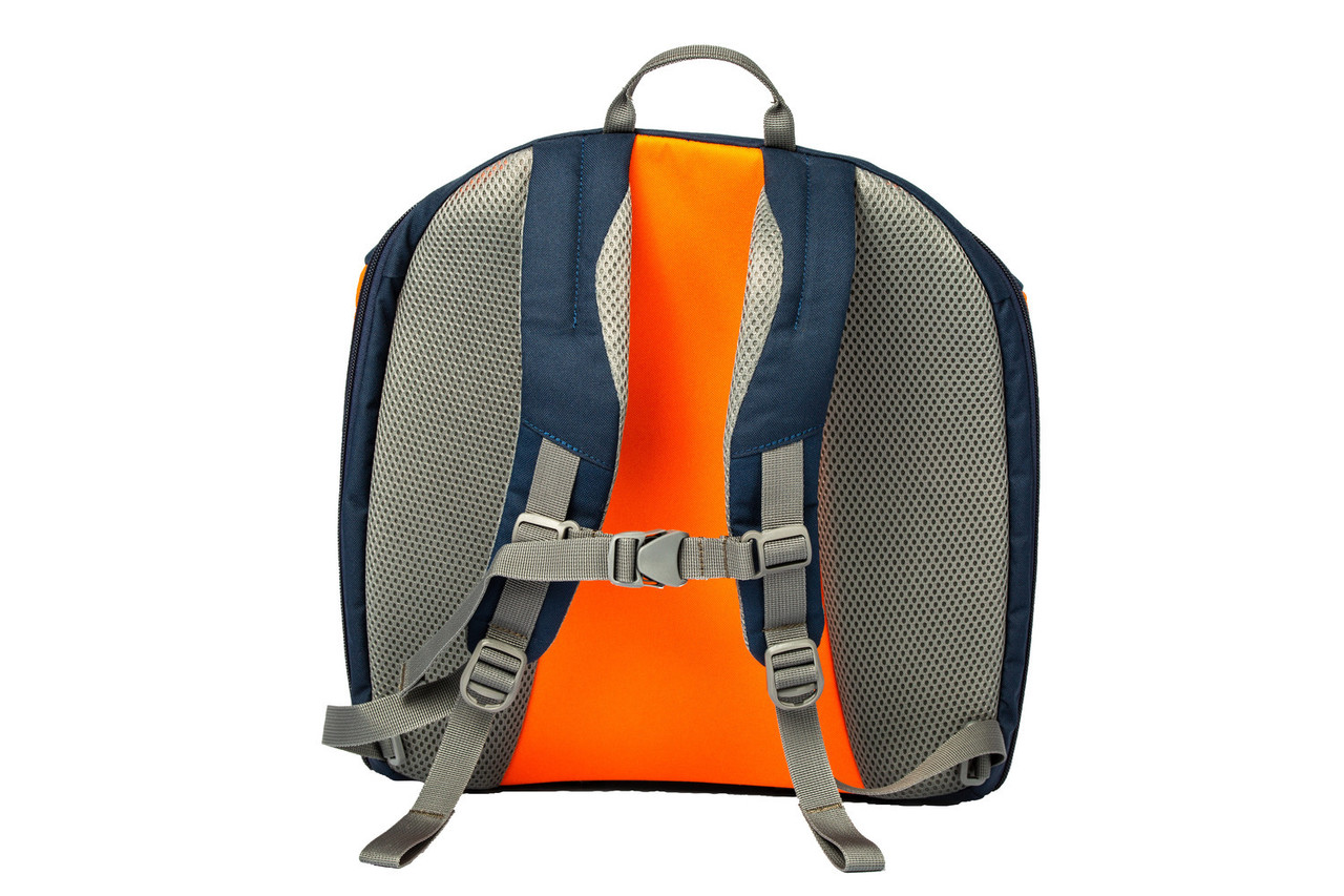 Hohner XS-DBL XS Child Accordion in Double Orange finish with ergonomic design and included gigbag.