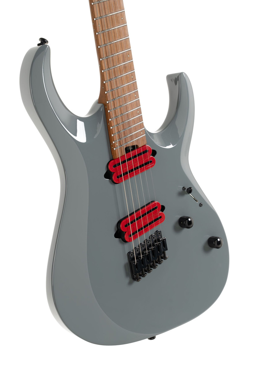 Cort MUTILITYII-TTG Mutility II Double Cutaway Electric Guitar in Tactical Gray finish with EMG pickups and EverTune bridge.