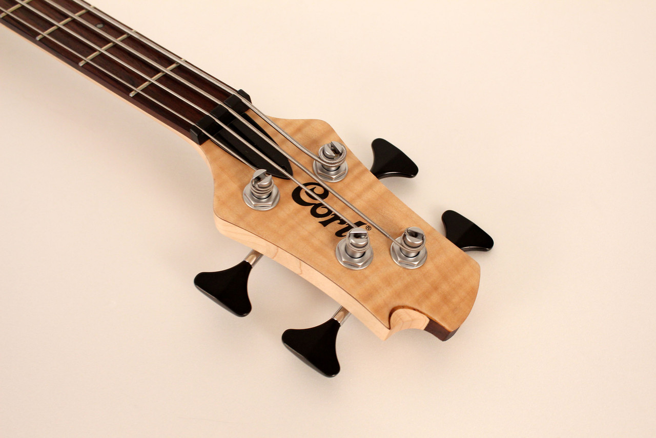 Cort Artisan Series A4 Plus Bass Guitar - Open Pore Natural | Musician Madness