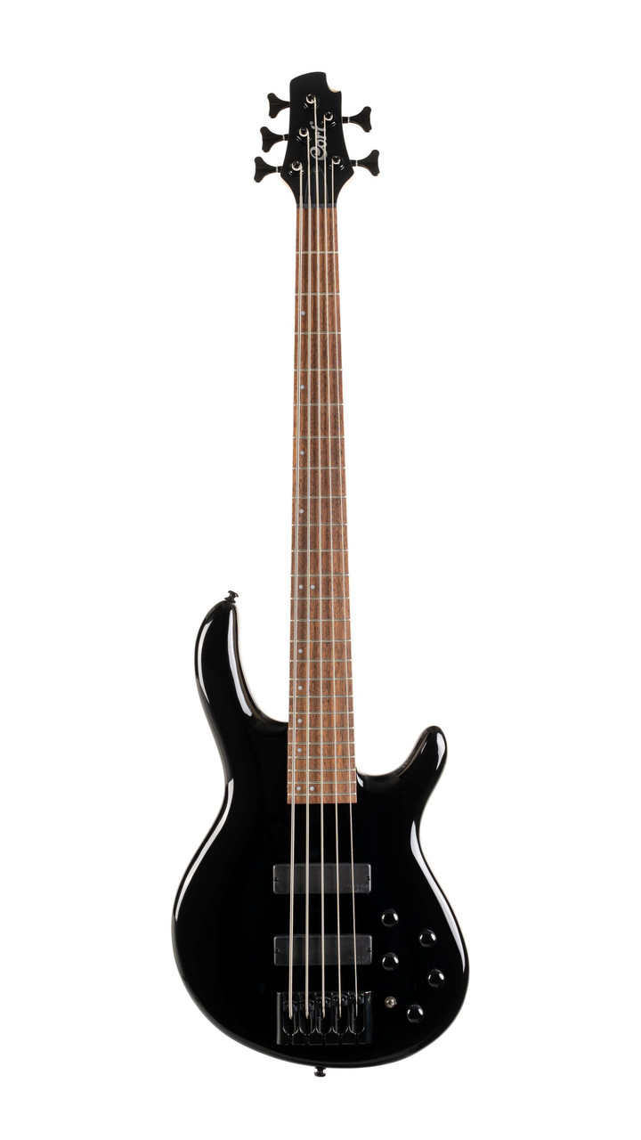 Cort C5DELUXEBK Artisan Series C5 Deluxe Bass Guitar (5-String) â