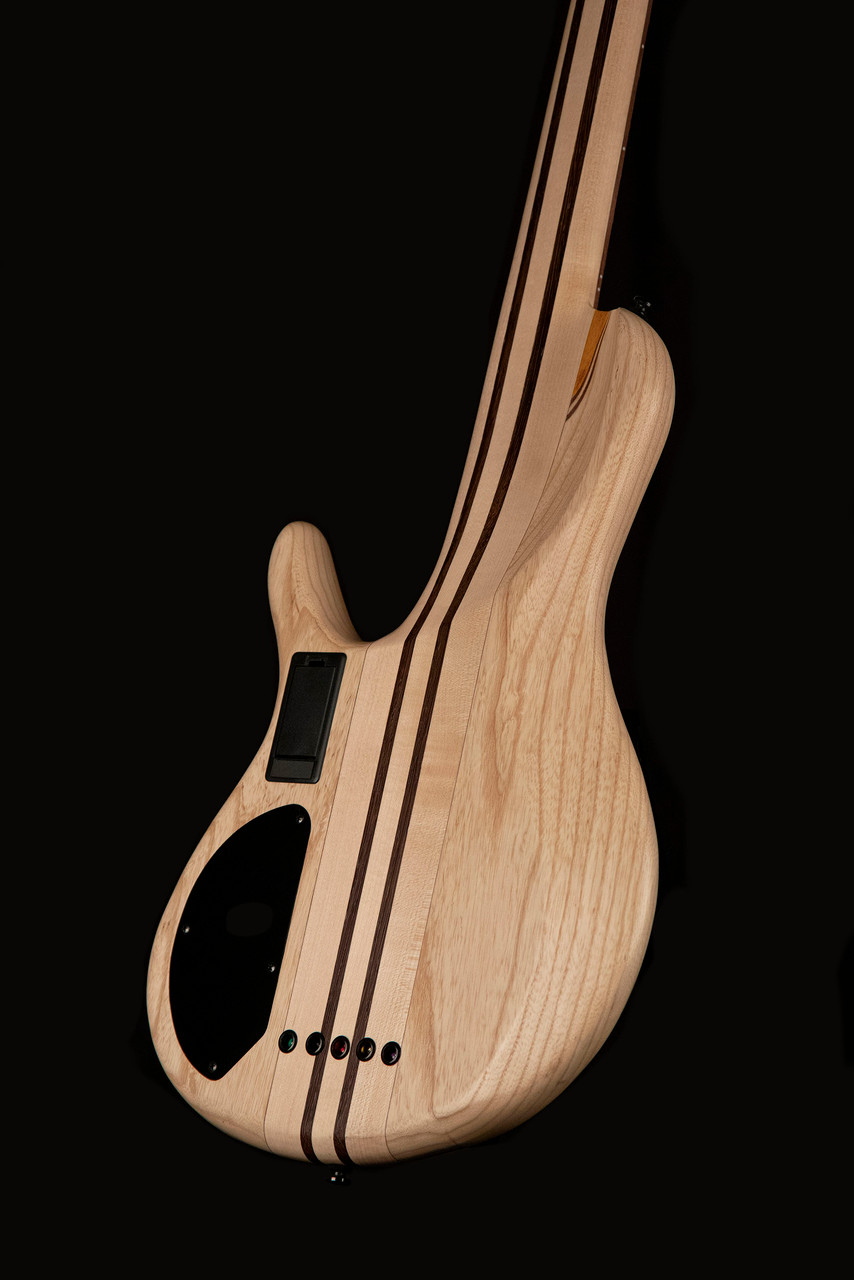 Cort Artisan Series A5 Plus SC Bass Guitar - Amber Open Pore | Musician Madness