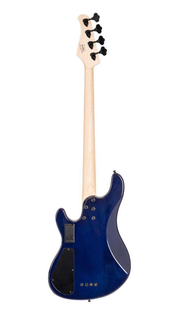 Cort GB Series Fusion Bass Guitar - Blue Burst (GBFUSION4BB-U) | Musician Madness
