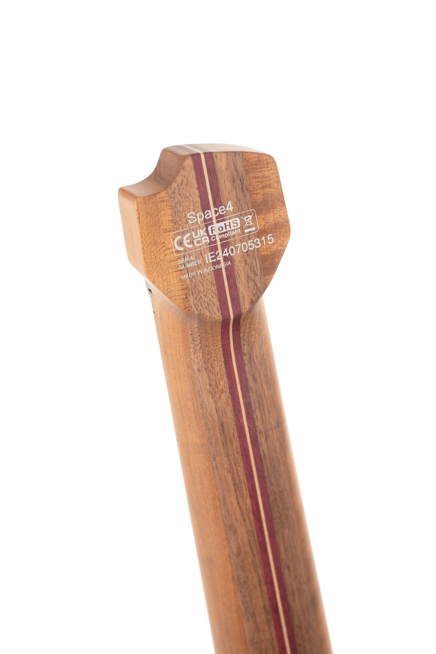 Cort SPACE4SDG Artisan Series Space 4 Bass Guitar in Star Dust Green finish with Nordstrand pickups and active EQ system.