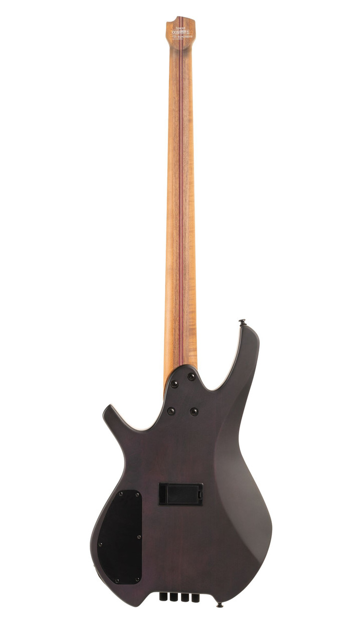 Cort SPACE4SDG Artisan Series Space 4 Bass Guitar in Star Dust Green finish with Nordstrand pickups and active EQ system.