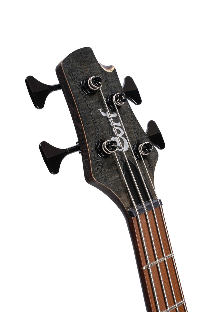 Cort Artisan Series B4 Element Bass Guitar - Open Pore Black | Musician Madness