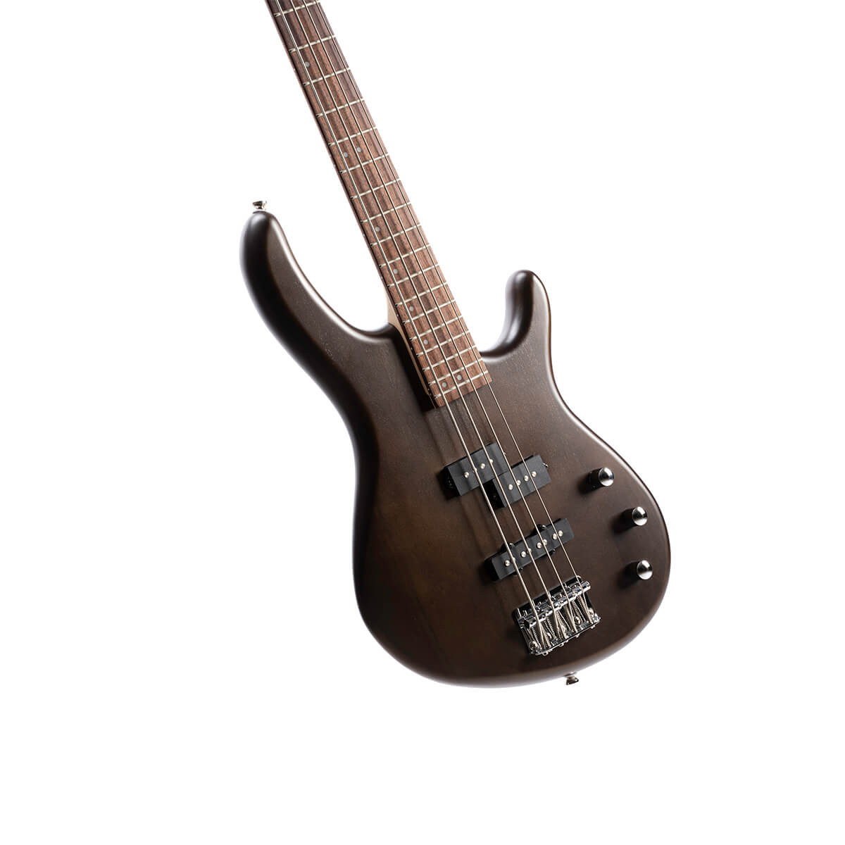 Cort Action PJ Bass Guitar - Open Pore Walnut | Musician Madness