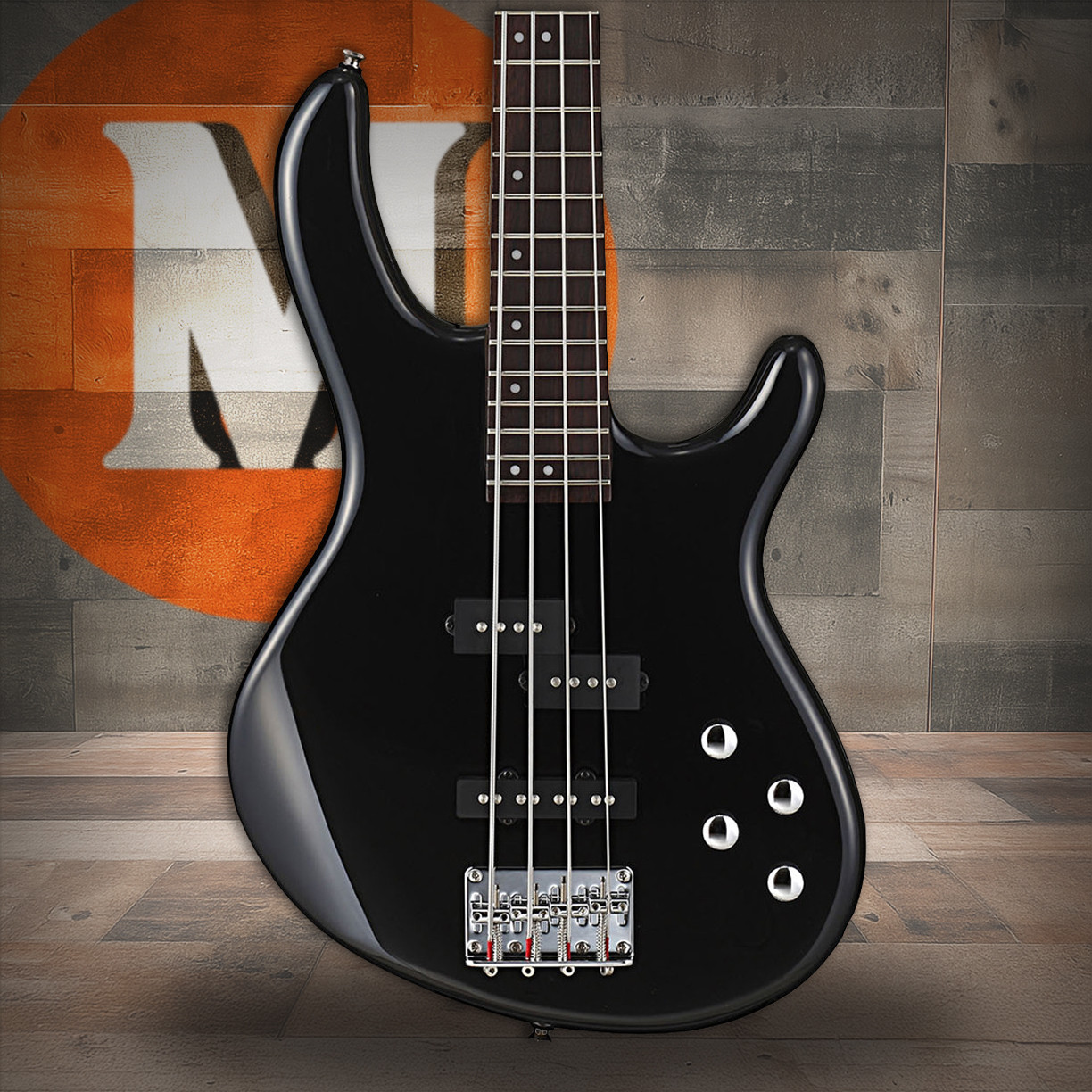 Cort Action Plus Bass Bass Guitar - Black | Musician Madness