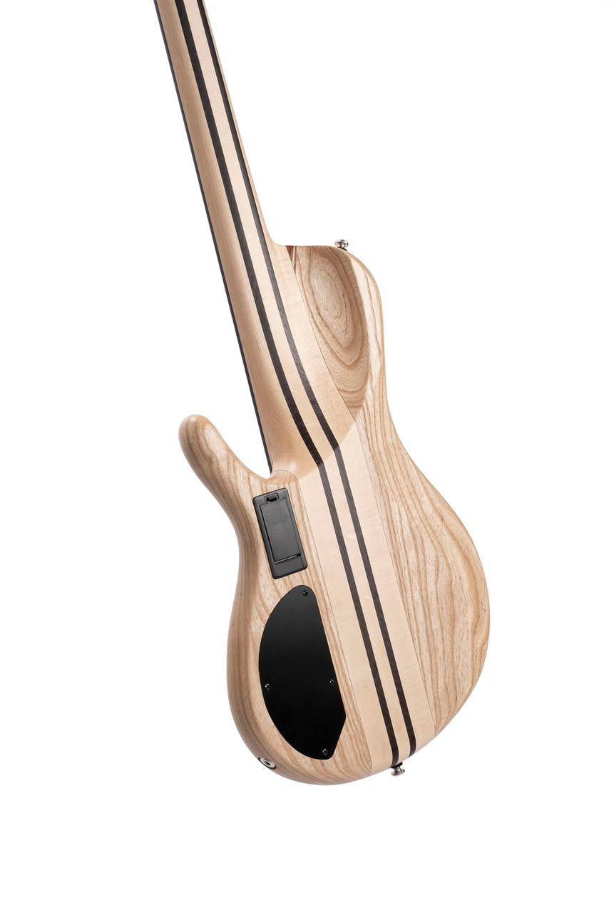 Cort Artisan Series A5 Beyond 5 String Bass Guitar - Open Pore Bubinga Natural | Musician Madness