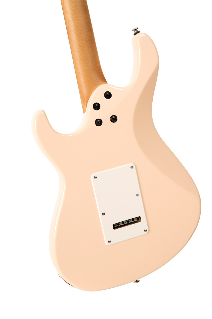 Cort G200SE Electric Guitar in Aged Cream finish featuring double cutaway body, versatile pickups, and vintage-style hardware – available at Musician Madness.