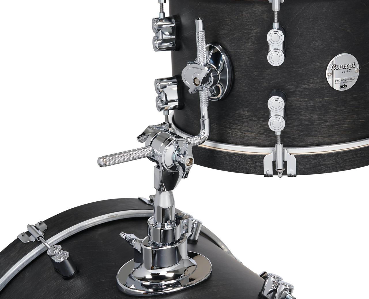 PDP Classic Bop Kit - Ebony w/ Ebony Hoops (PDCC1803E)