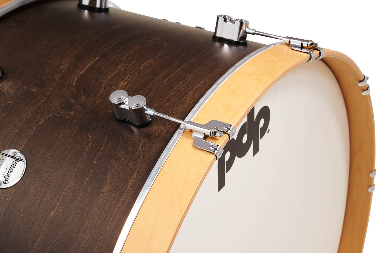 PDP  Classic Kit - 20" Kick, Walnut w/ Natural Hoops (PDCC2013WN) | Musician Madness