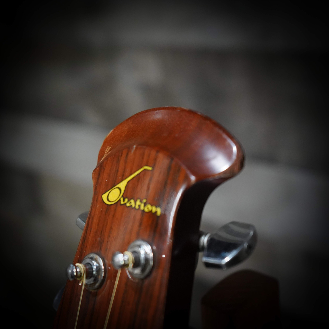 Ovation Pinnacle Vintage 3712 Acoustic Electric Guitar Made in Japan (Used)