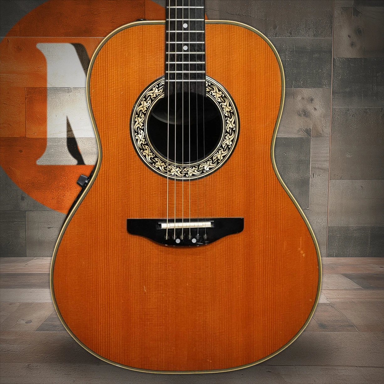 Ovation Pinnacle Vintage 3712 Acoustic Electric Guitar Made in Japan (Used) | Musician Madness