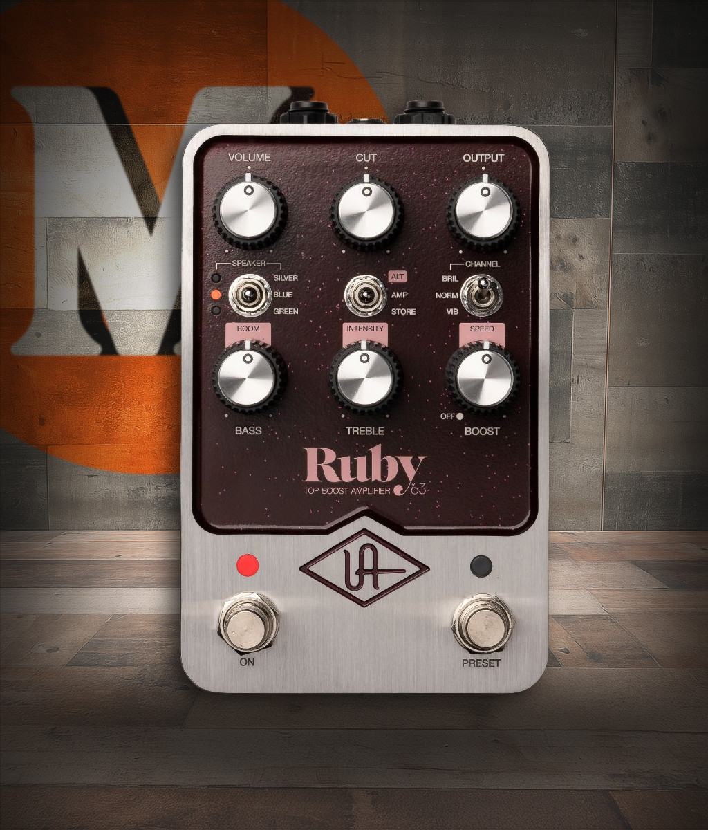 Universal Audio RUBY '63 Top Boost Amplifier | Musician Madness