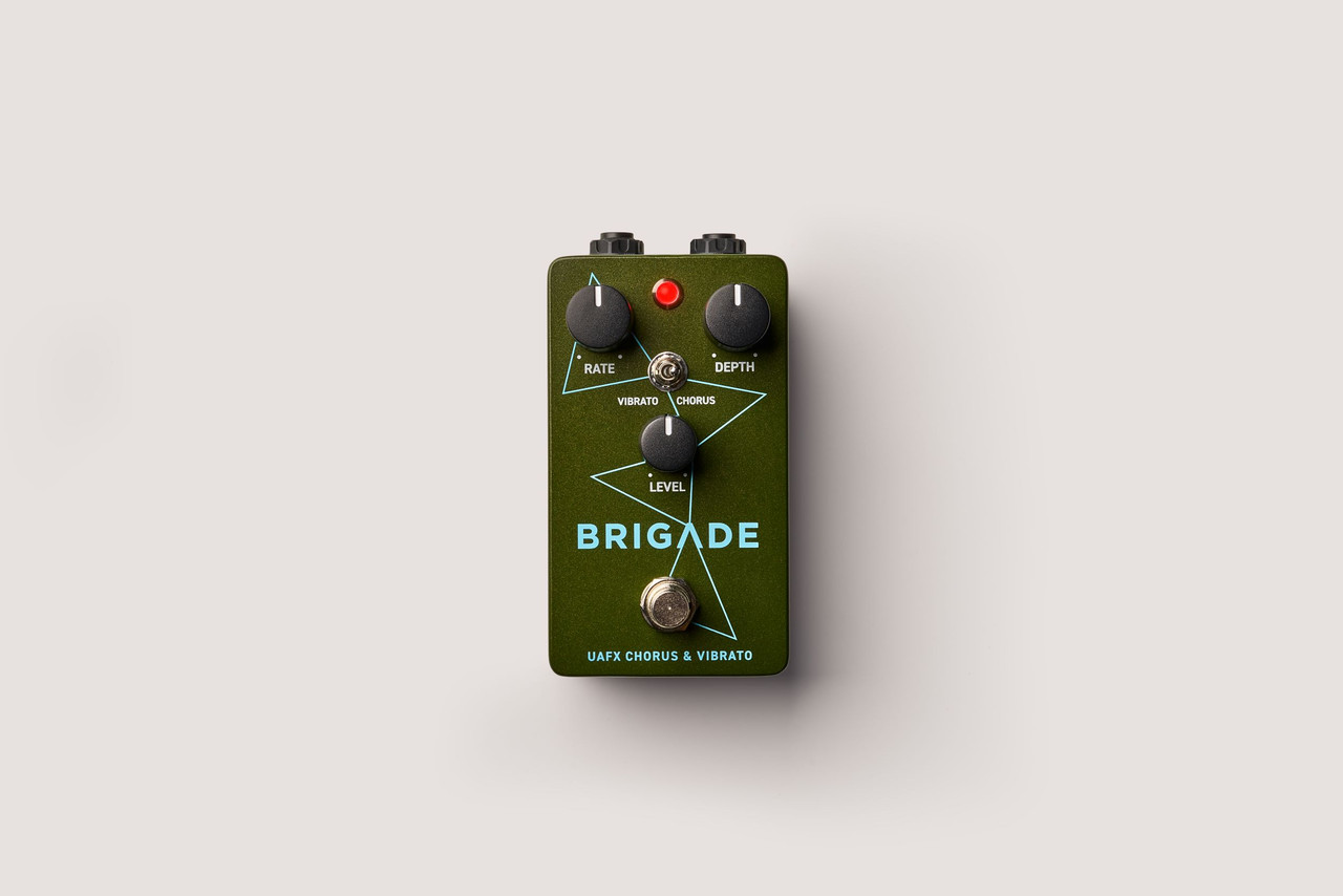 Universal Audio BRIGADE Chorus & Vibrato Pedal | Musician Madness