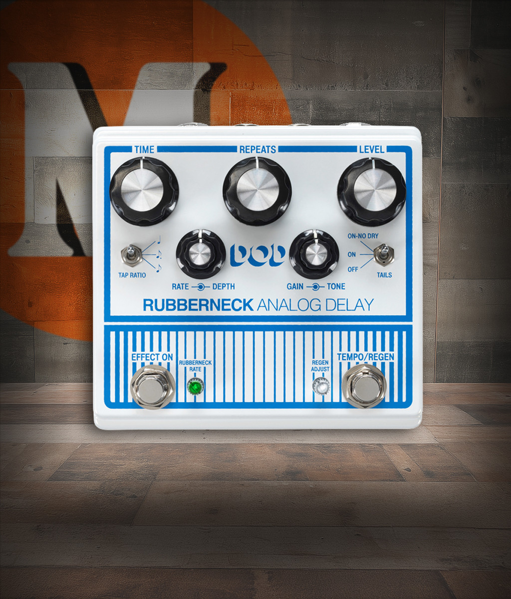 Digitech DOD-RUBBERNECK Rubberneck Analog Delay Pedal | Musician