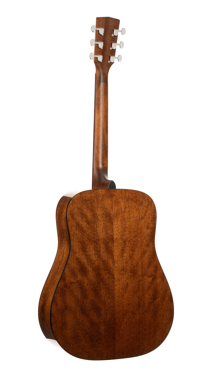 Cort EARTH60NAT Earth Series 60 Dreadnought Acoustic Guitar featuring a solid spruce top, mahogany back and sides, and a natural gloss finish for classic acoustic tone.