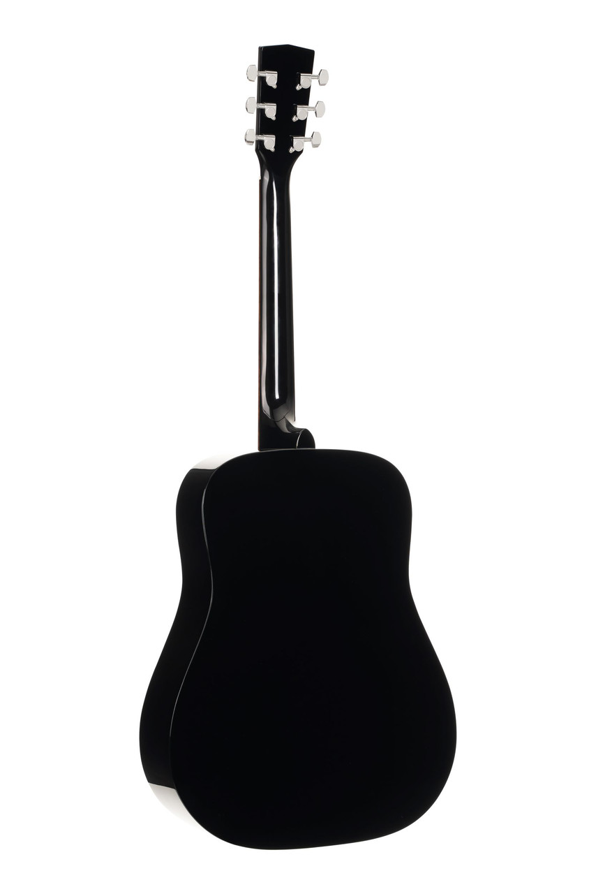 Cort Earth Series 60 Dreadnought Acoustic Guitar - Back Gloss (EARTH60BK) | Musician Madness